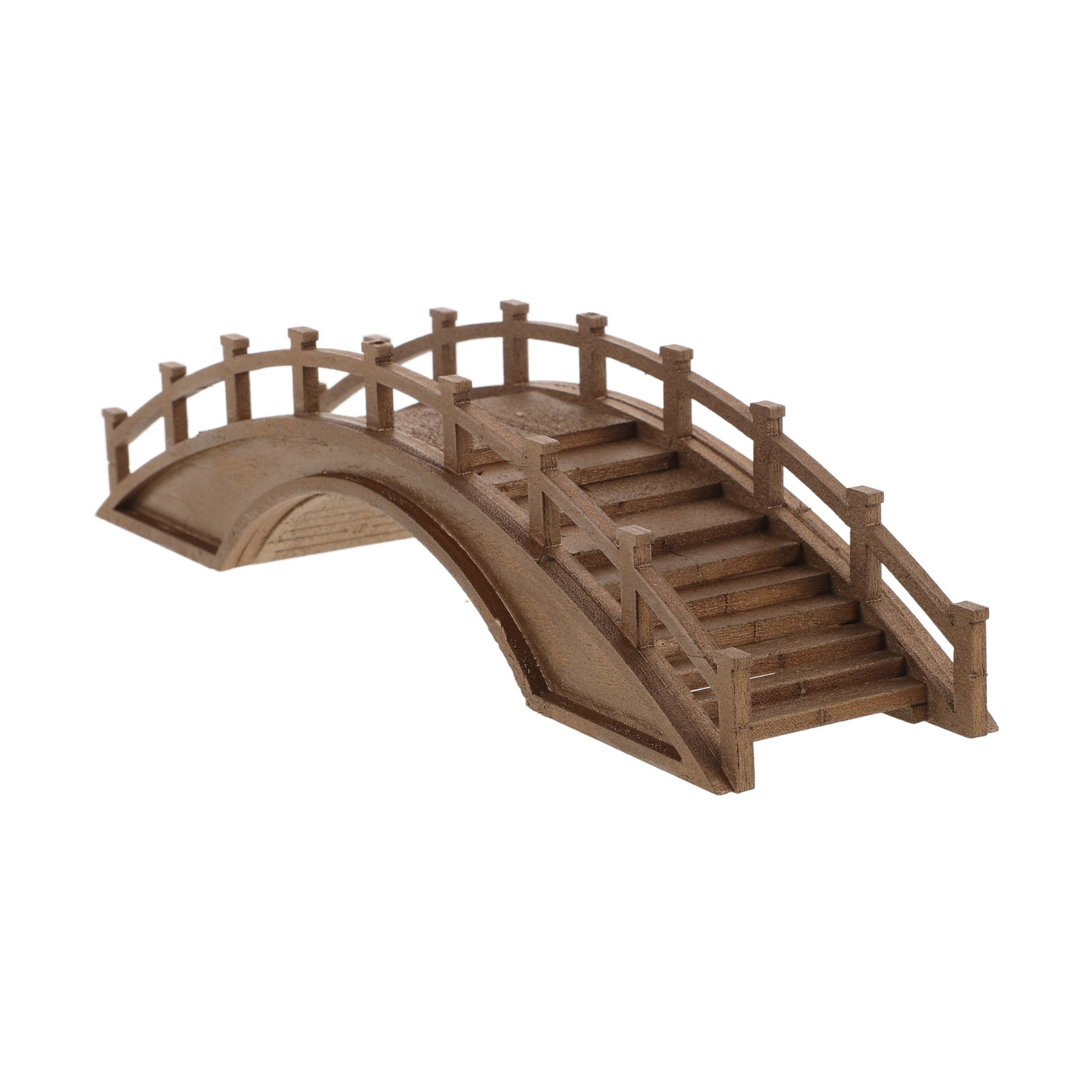 Bonsai Garden Set Up - Natural Wood Mini Arch Bridge Decor