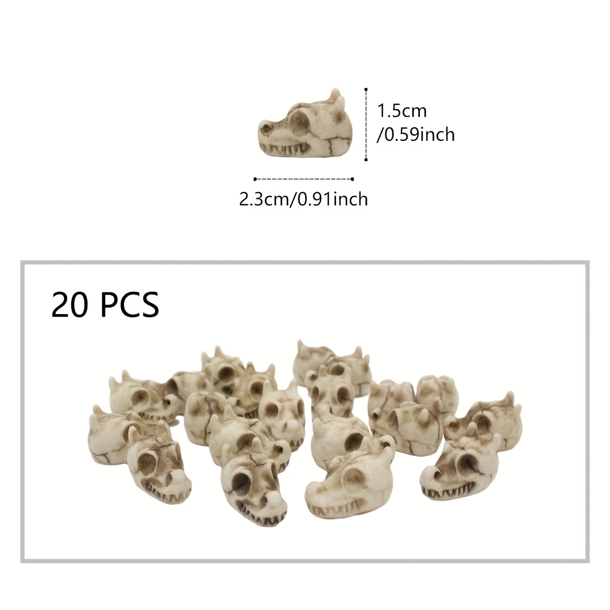 20pcs Dragon Head Skull Bonsai - Bonsai Garden World ulasan dan harga