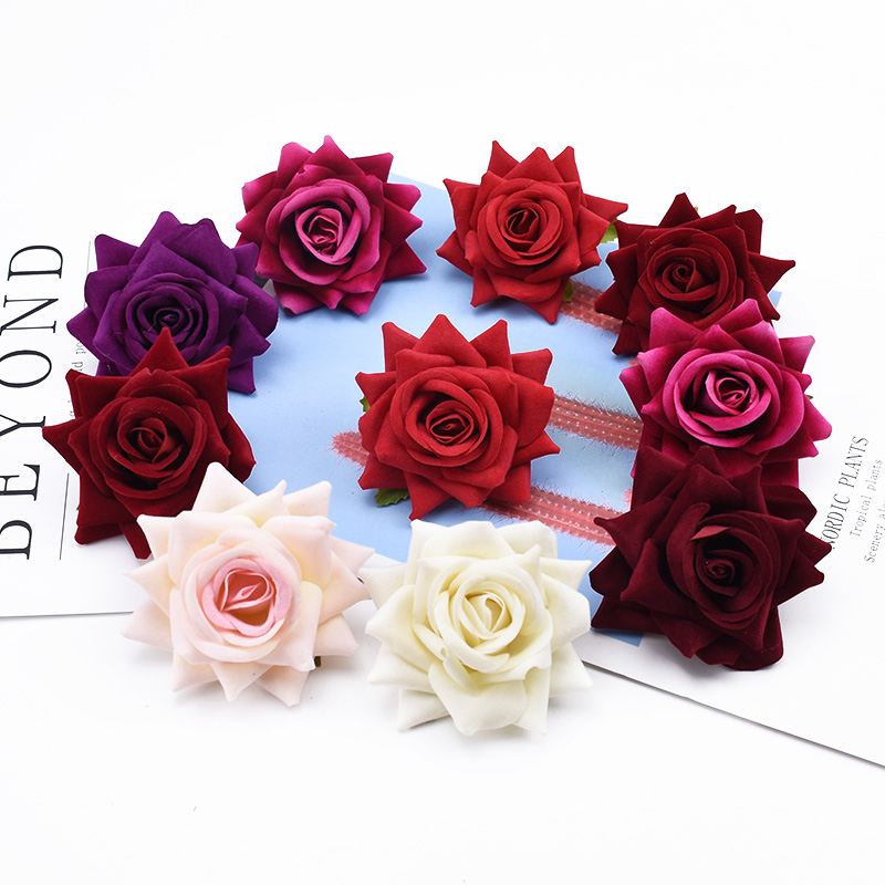 Artificial Flower Flannel Rose - Bonsai Garden For Sale ulasan dan harga