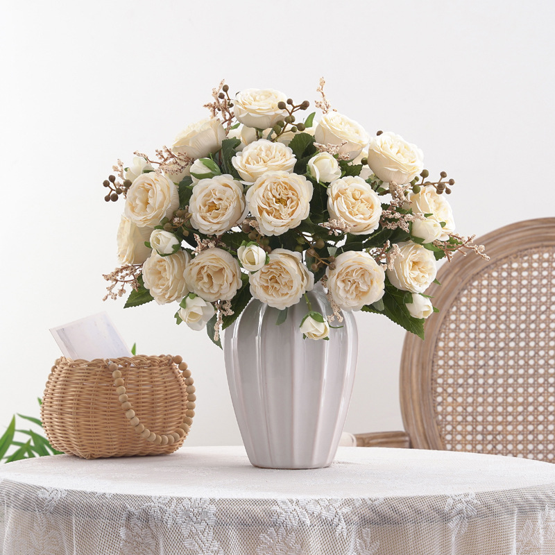 Artificial Flower Silk Peony H - Bonsai Garden For Sale ulasan dan harga