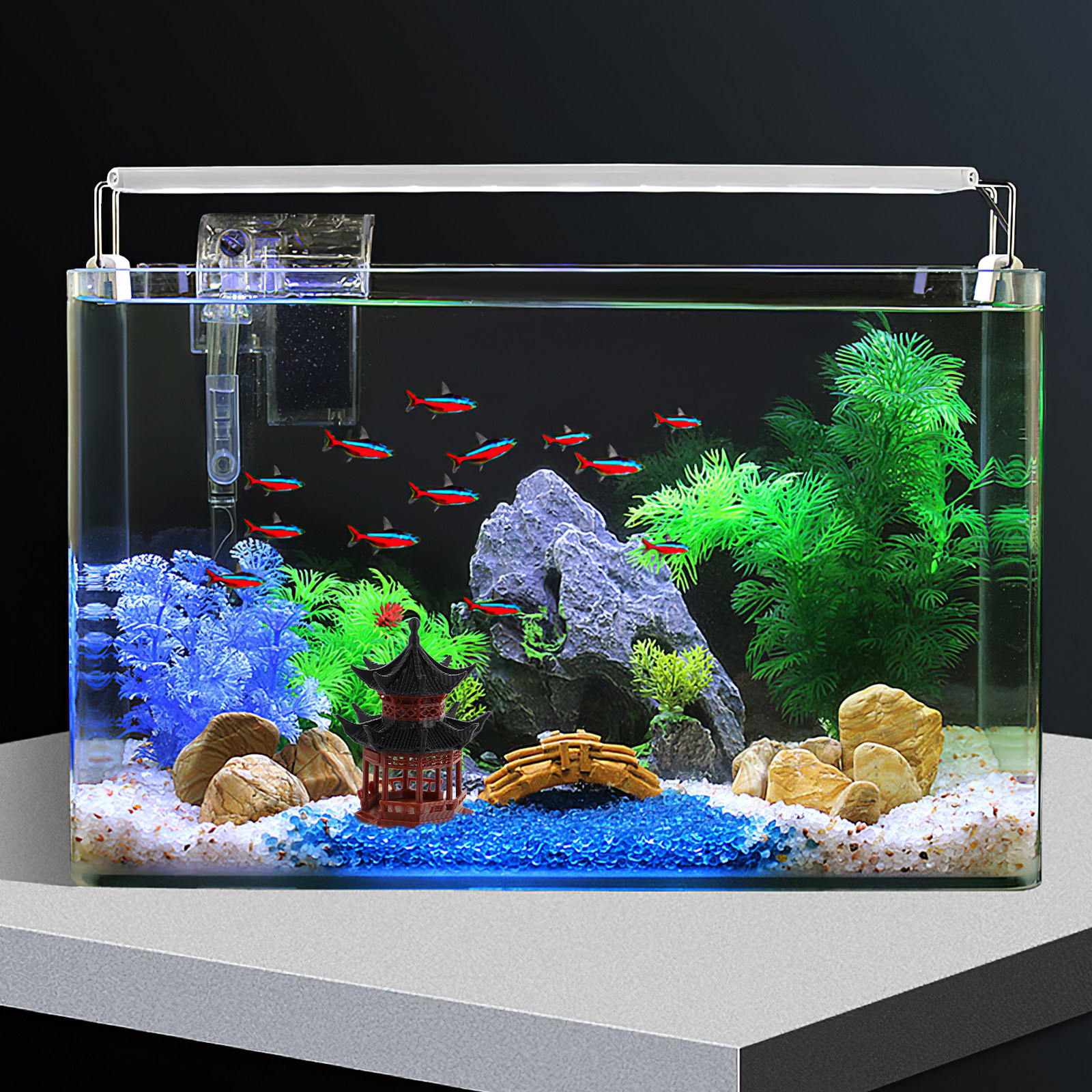 Tiny Pagoda Ornament Micro Lan - Bonsai Garden Set Up ulasan dan harga