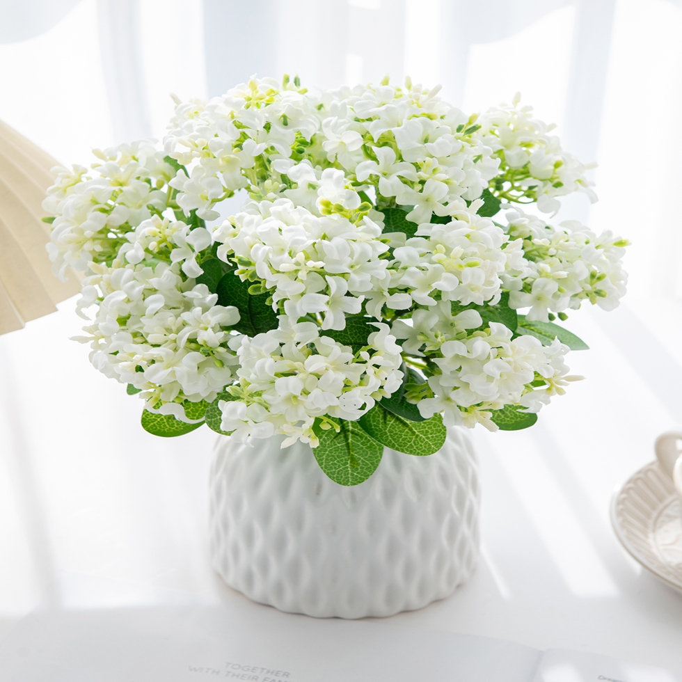 Artificial Flowers Silk Hyacin - Bonsai Garden For Sale ulasan dan harga
