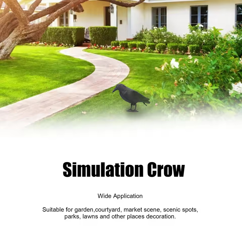 1PC Crow Decoration Simulation - Bonsai Garden Ideas ulasan dan harga