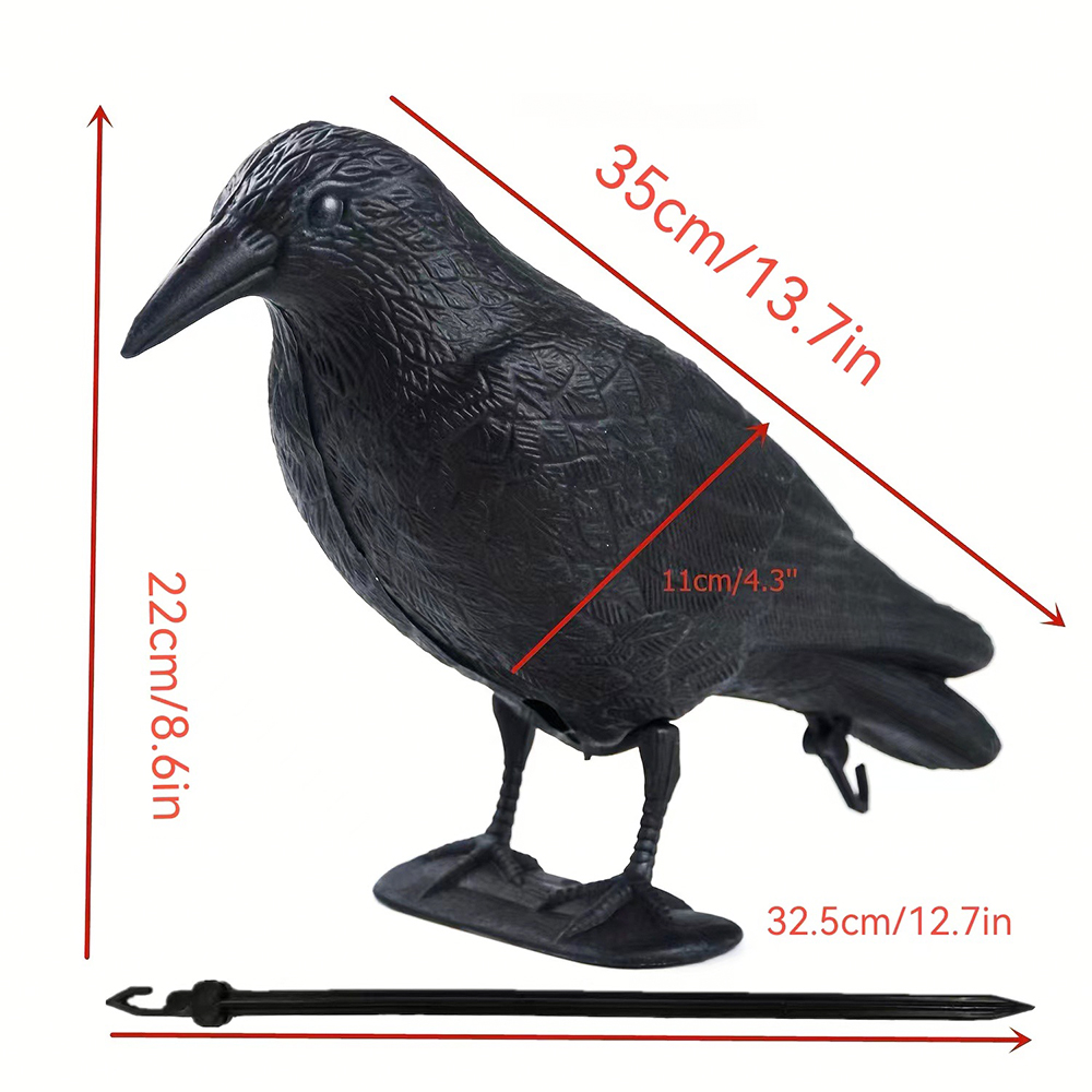 1PC Crow Decoration Simulation - Bonsai Garden Ideas ulasan dan harga