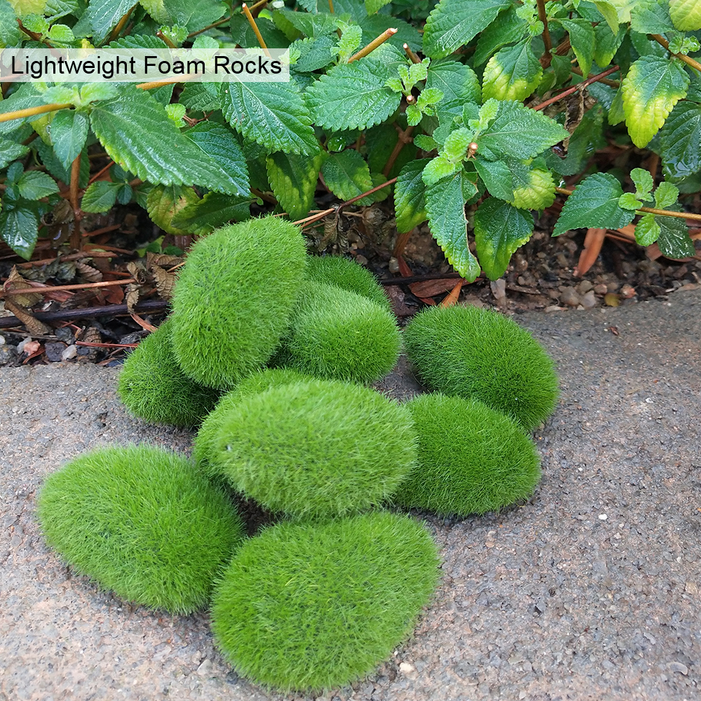 30pcs Green Artificial Moss Ro - Bonsai Garden Ideas ulasan dan harga