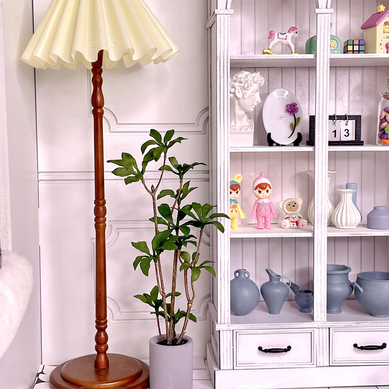1:6 Dollhouse Miniature Potted - Bonsai Garden Ideas ulasan dan harga