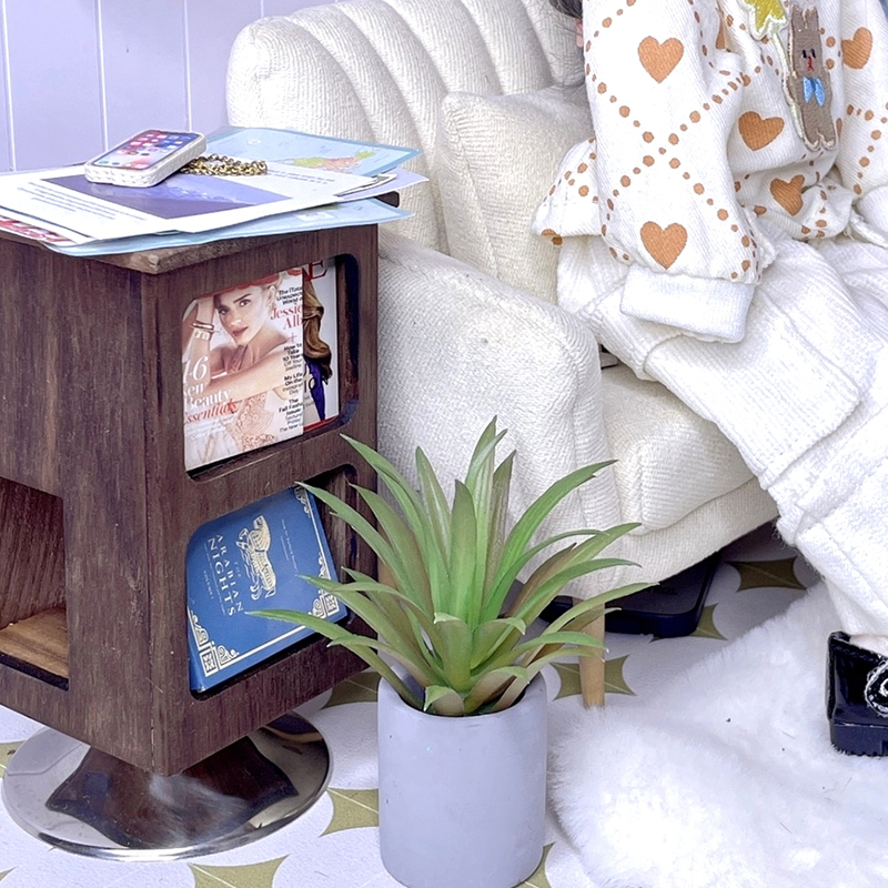1:6 Dollhouse Miniature Potted - Bonsai Garden Ideas ulasan dan harga