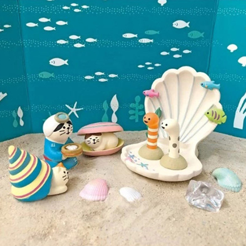Scene Decoration Underwater Wo - Bonsai Garden World ulasan dan harga