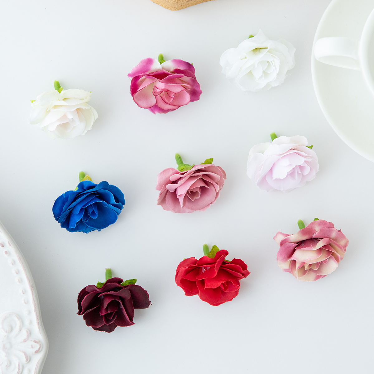 Artificial Flowers Silk Roses  - Bonsai Garden For Sale ulasan dan harga