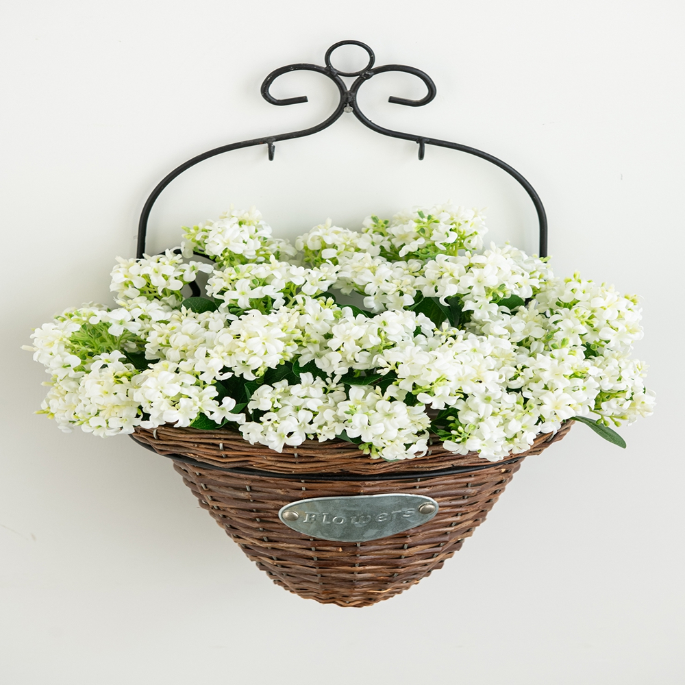 Artificial Flowers Silk Hyacin - Bonsai Garden For Sale ulasan dan harga