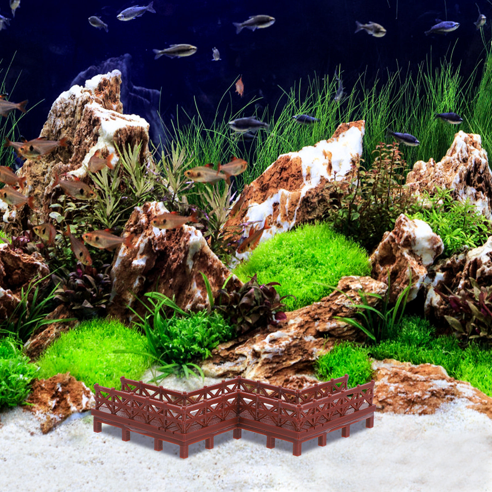 Bridge Garden Statue Mini Land - Bonsai Garden Set Up ulasan dan harga