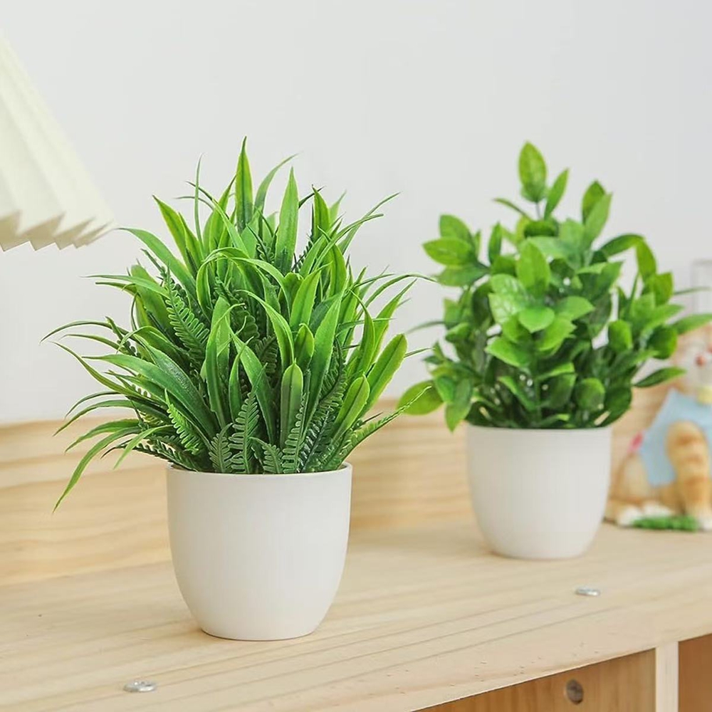 4pcs/set Mini Artificial Plant - Bonsai Garden Ideas ulasan dan harga
