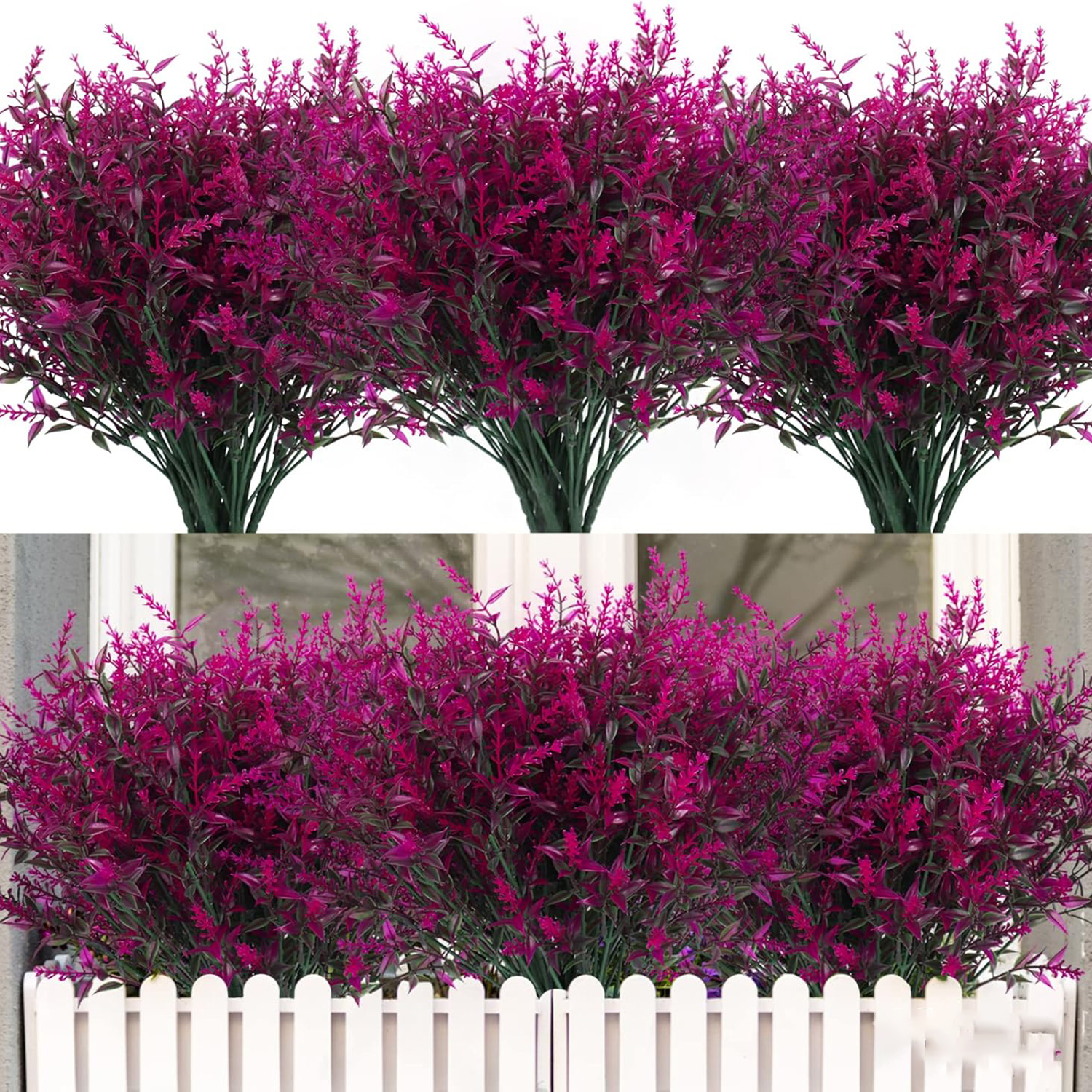 Artificial Flowers Plastic Lav - Bonsai Garden Ideas ulasan dan harga