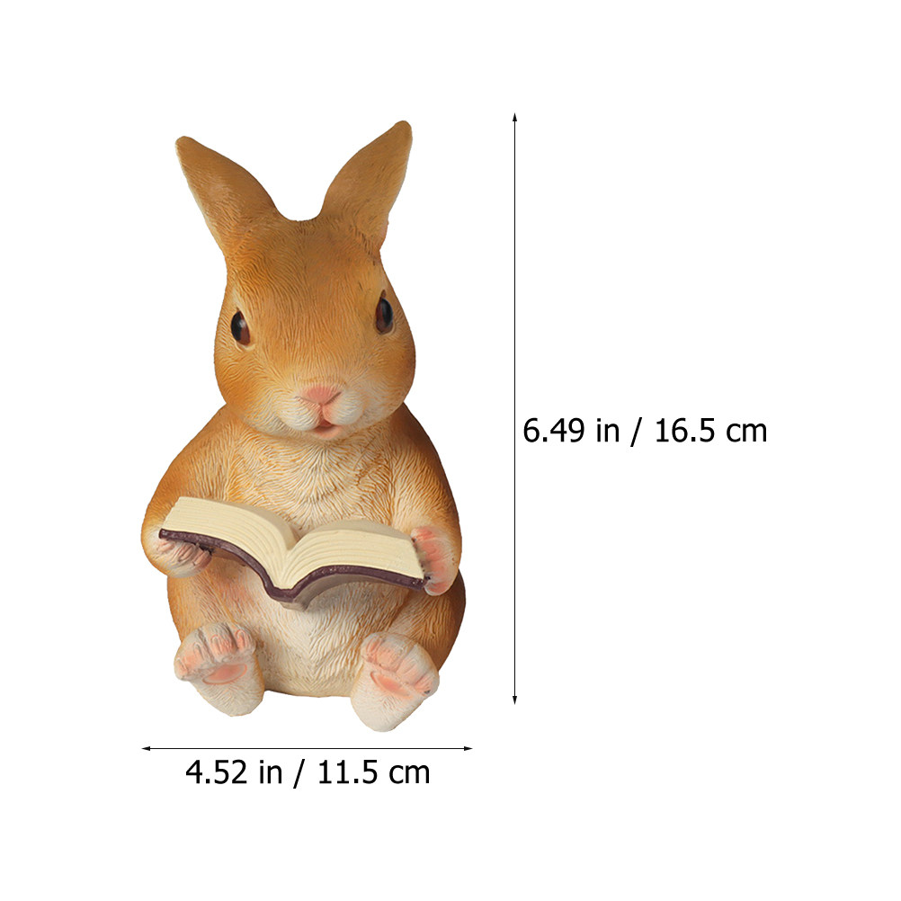 1Pcs Exquisite Resin Rabbit De - Bonsai Garden Set Up ulasan dan harga